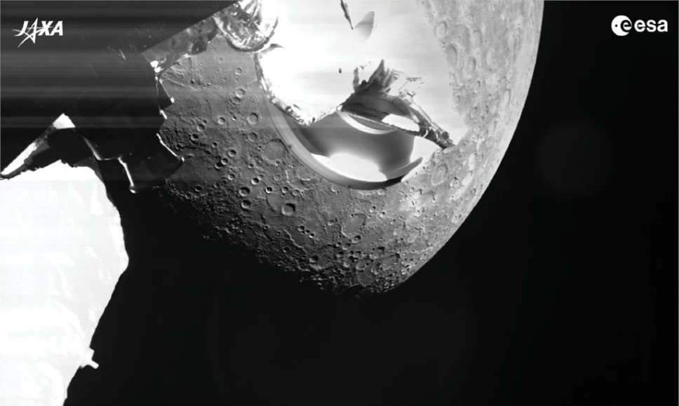 La misión BepiColombo envía sus primeras imágenes de Mercurio