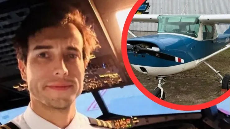 Muere instructor tras caer de una avioneta durante una práctica aérea; alumna de 22 años aterrizó la aeronave