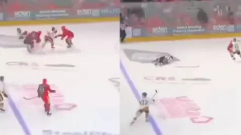 VIDEO: Jugador de hockey muere tras sufrir corte en el cuello en pleno juego