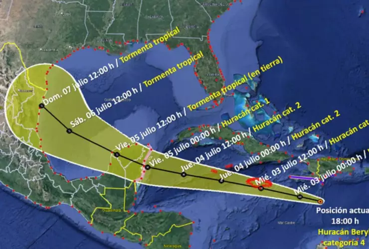 IMSS Quintana Roo refuerza estrategia para continuar con sus servicios ante la llegada de Beryl