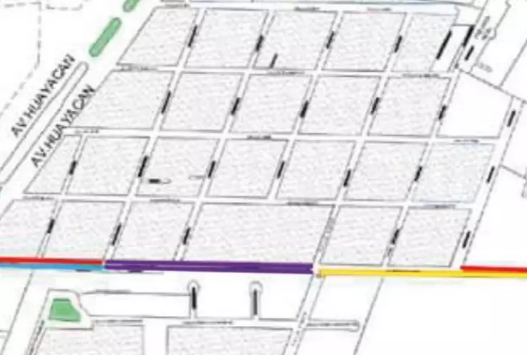 Realizarán obras de construcción en la Calle Álamos de Cancún