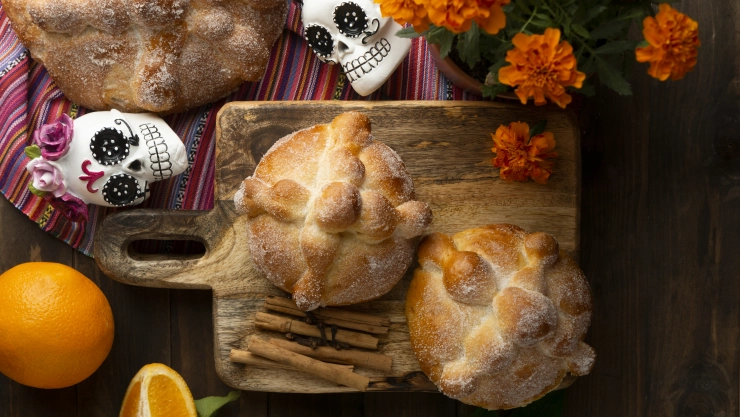 pan de muerto casero