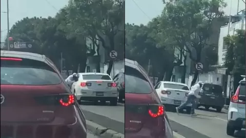 Conductor es asaltado en Circuito Interior