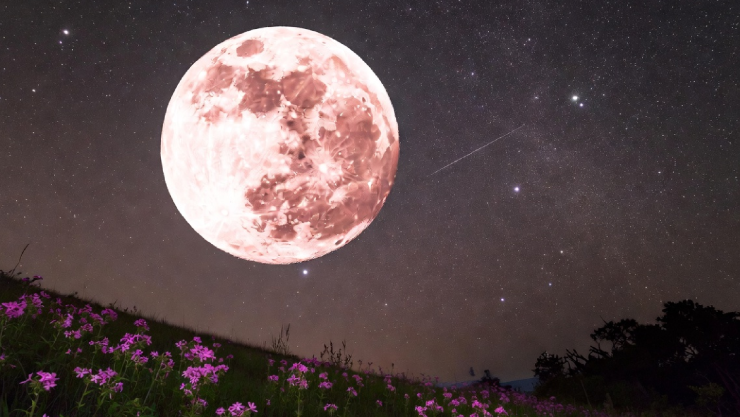 Guía de rituales útiles para la Luna Rosa 2026 y su significado espiritual para renovar tu energía este abril.webp