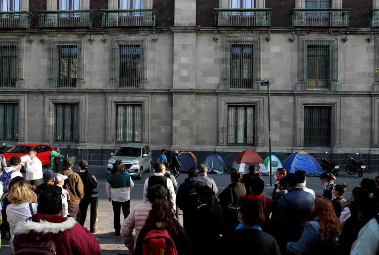 Manifestación de Meseros