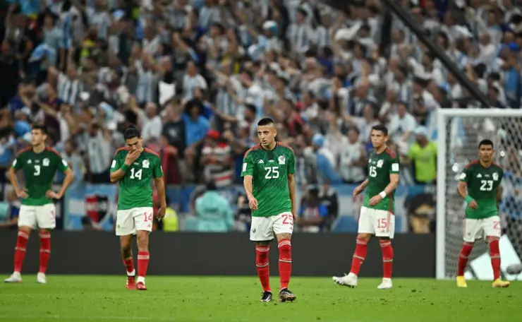 Jugadores mexicanos lamentan la derrota