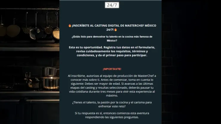 ¿Cuántos meses durará MasterChef 24-7? Estas son las fechas que debes saber