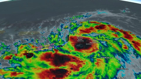 avion caza huracanes ernest