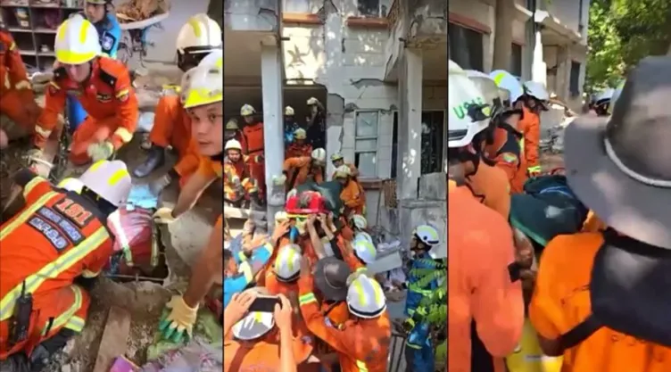 rescate-mujer-91-horas-bajo-escombros-terremoto-myanmar-video