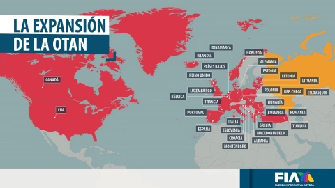 Con todo y la guerra la OTAN pretende seguir expandiéndose
