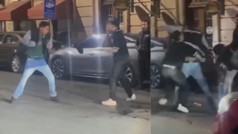 Golpean a hombre afuera de centro nocturno