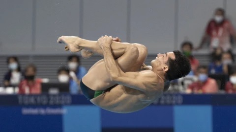 Osmar Olvera clavadista mexicano Tokyo 2020