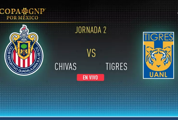 EN VIVO: Chivas vs Tigres en la Copa GNP Por México