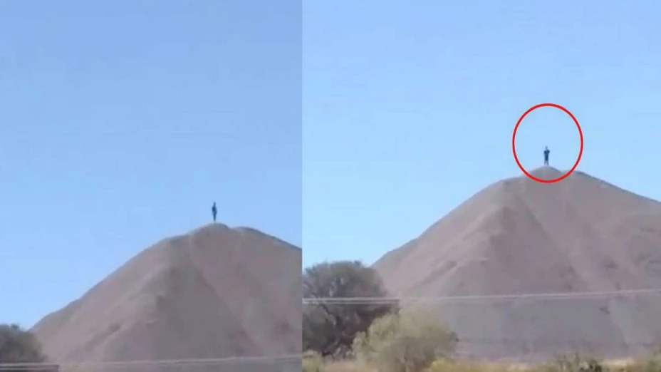 captan a supuesto gigante en cerro de aguascalientes