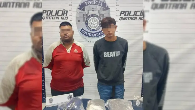 Autoridades detienen a dos hombres por posesión de drogas