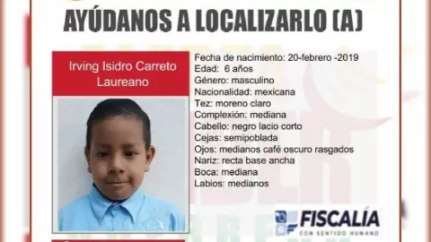 Alerta AMBER en Guerrero: Irving Isidro Carreto Laureano