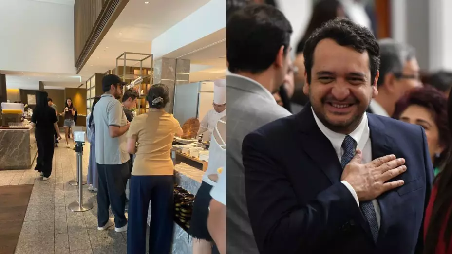 Andy López de vacaciones en Tokio.