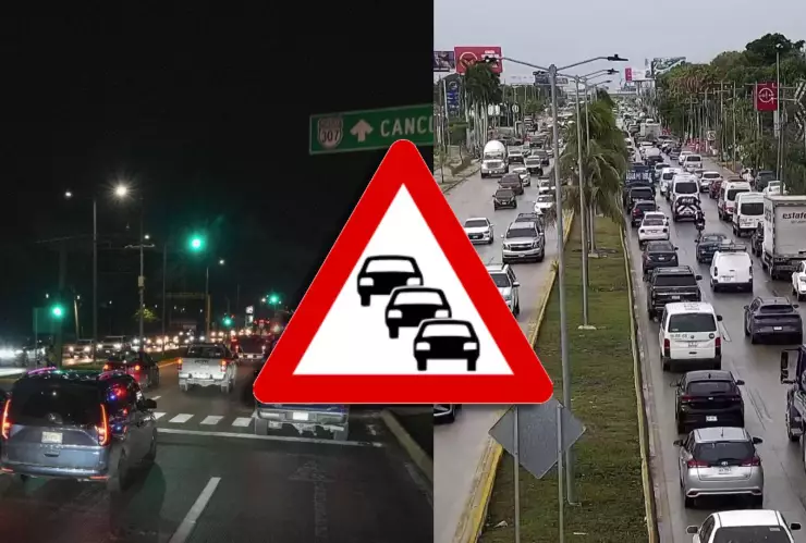 tráfico en cancún hoy 10 de diciembre de 2025