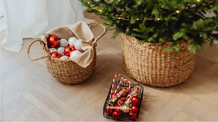 La decoración de Navidad no solo puede ir en el árbol, existen otras ideas perfectas para lograrlo.