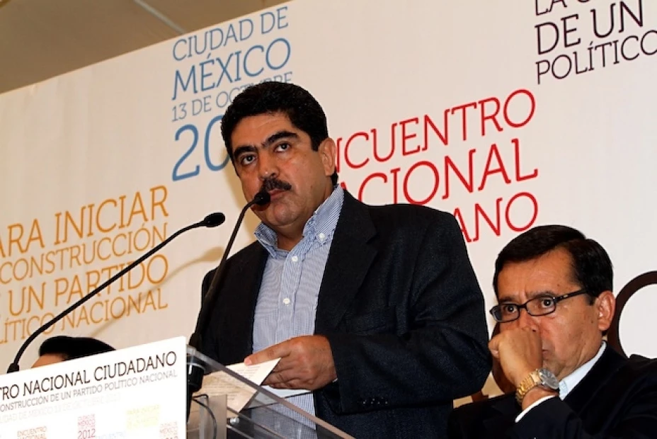 Manuel Espino, dirigente de Concertación Mexicana