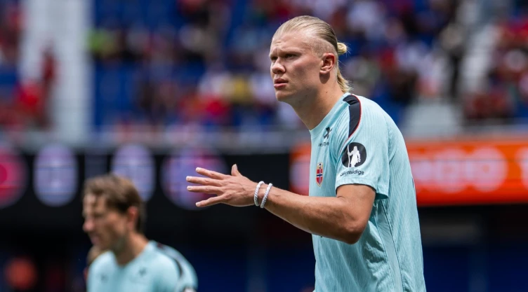 ¿Mal augurio para Noruega? Haaland sufre contra Marruecos