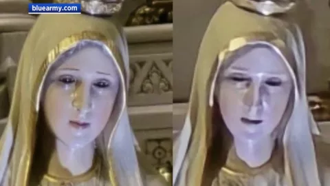 La figura estaba en la Basílica de San Juan Bautista.
