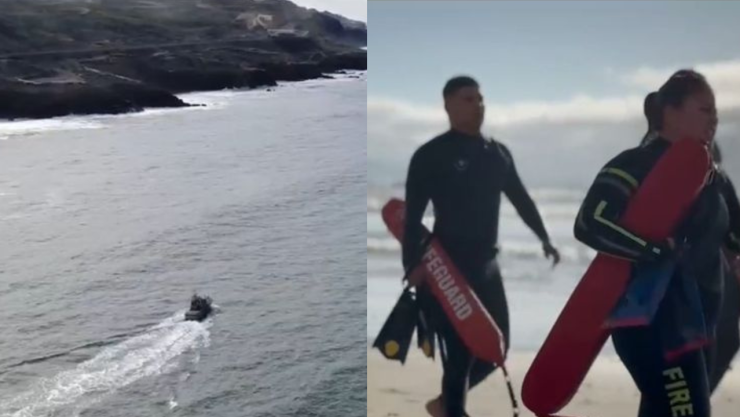 Intensifican la búsqueda un menor de edad en playas de Tijuana, Baja California
