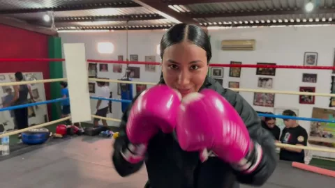 Karen Rubio, boxeadora sinaloense