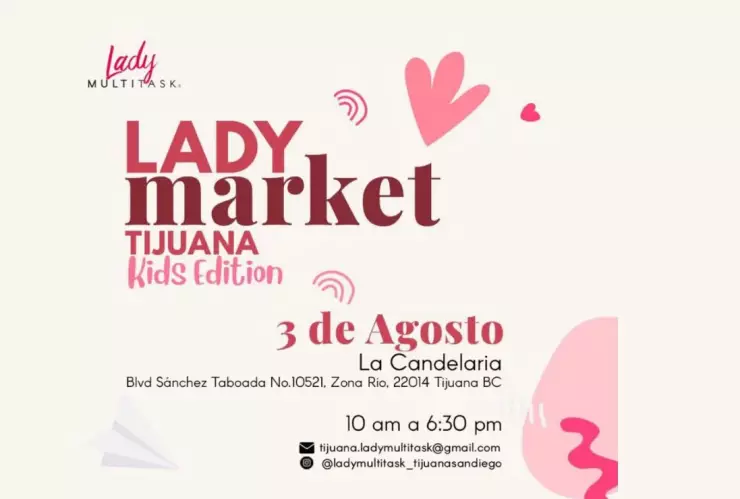 “Lady Market Kids Edition” el próximo 3 de agosto