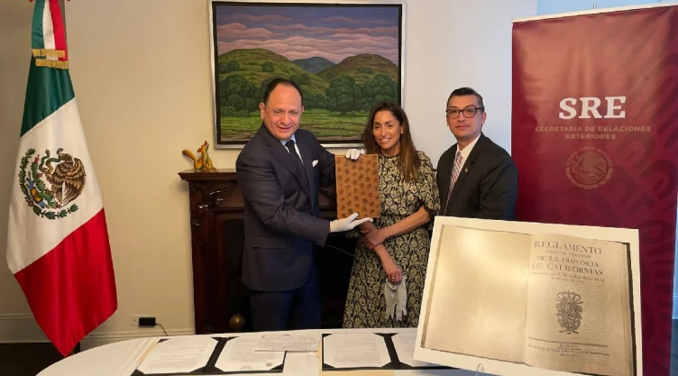 documentos histórico México Nueva Yor