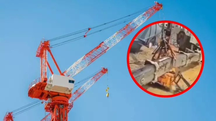 Trabajador muere al ser aplastado por una grúa; video.jpg