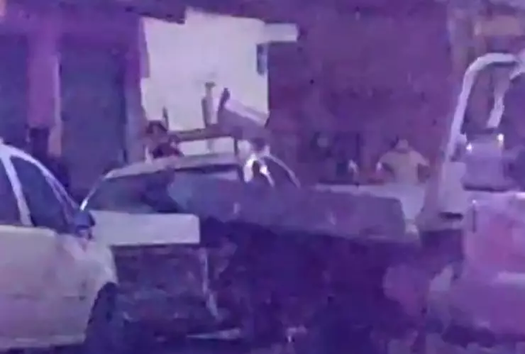 Choque colonia Vicente Guerrero