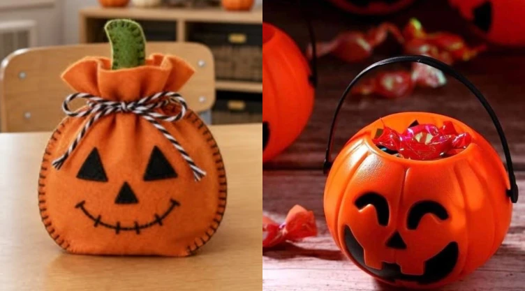 3 dulceros de calabaza fáciles con botellas de plástico