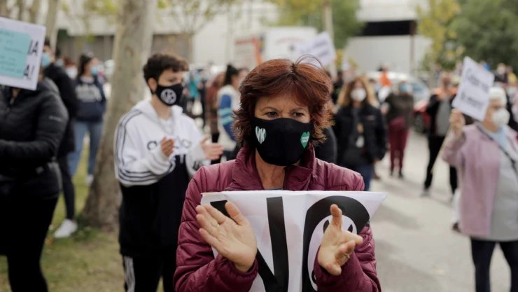 Protesta Madrid