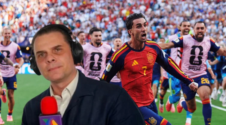 La emotiva narración de Martinoli en el España vs Argentina