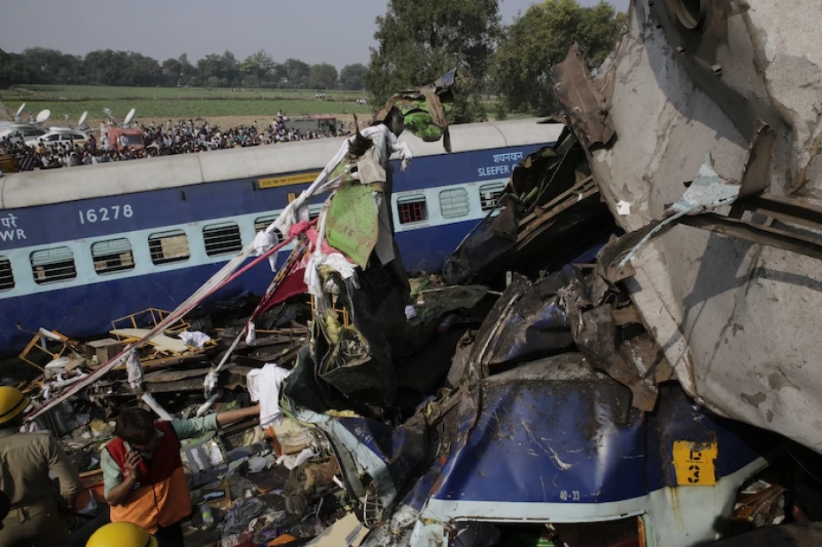 India accidente de tren