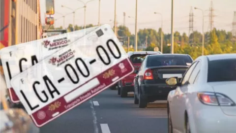 Placas foráneas; Nuevo Hoy No Circula en Edomex