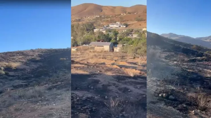 Incendio Villas del Campo en Tijuana hoy viernes 10 de enero de 2025