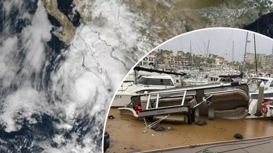 Efecto Lorena en Los Cabos