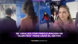 VIDEO: Una joven dice tener miedo a “oler feo” tras usar el Metro en la CDMX y genera polémica en redes sociales