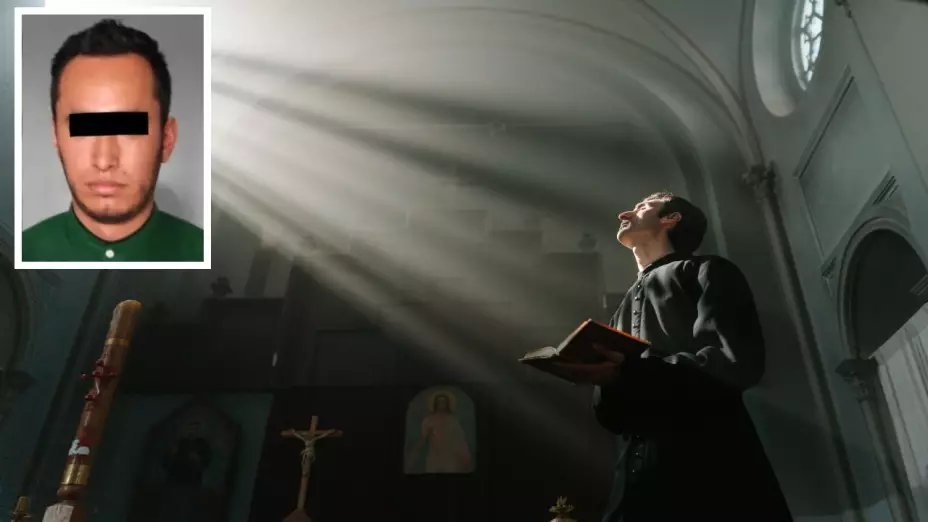 Cae sacristán de una parroquia por extorsionar a un sacerdote en Morelia.jpg