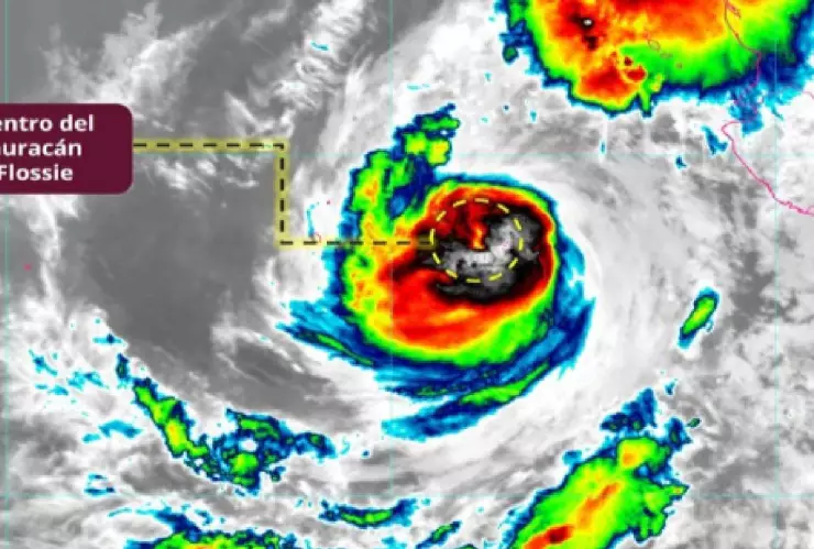 Huracán Flossie categoría 3: Esta es su ubicación EXACTA en VIVO hoy 2 de julio