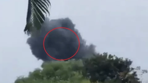 captan momento exacto video accidente avión brasil 62 muertos