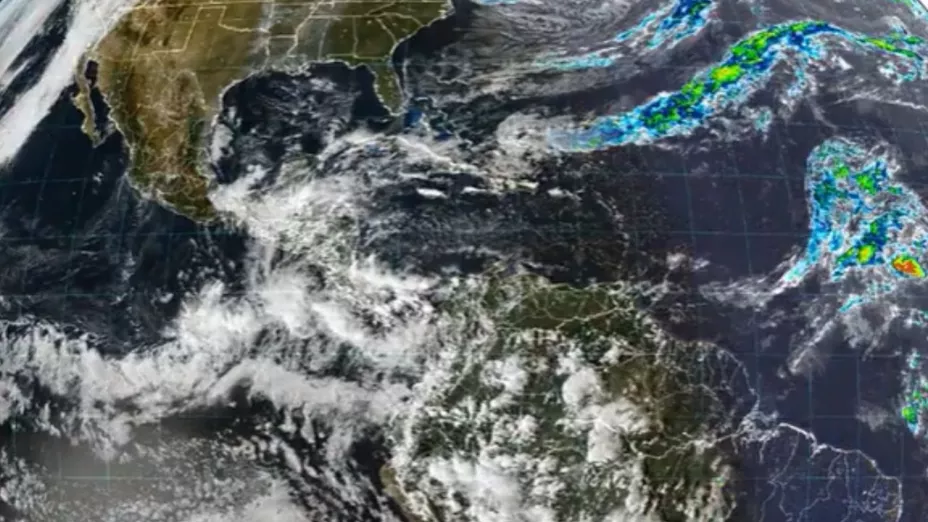 Captan transición del día a la noche sobre la Tierra