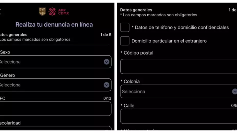 Cómo hacer una denuncia desde el celular en CDMX