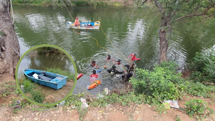Encuentran sin vida a Rodrigo, joven que se lanzó del puente en la Laguna del Iguanero.