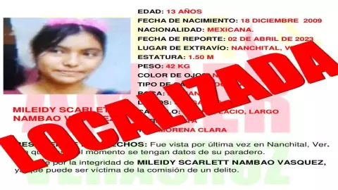 Mileydi Scarlett localizada