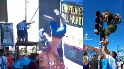 Celebraciones en Argentina terminan mal