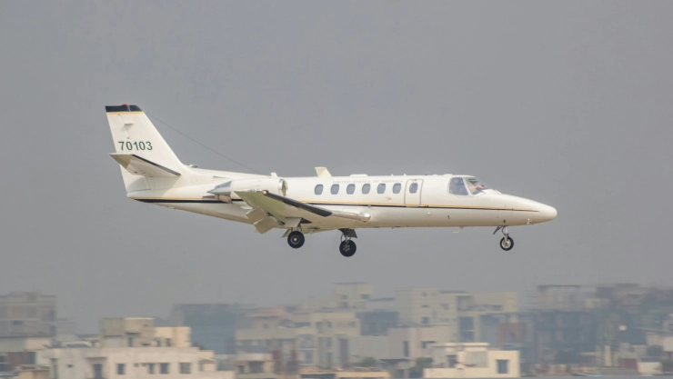 foto de avión Cessna.