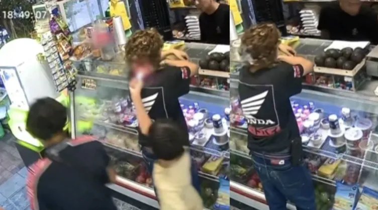 Niño que le prende fuego el cabello de un adolescente con un encendedor en Jalisco